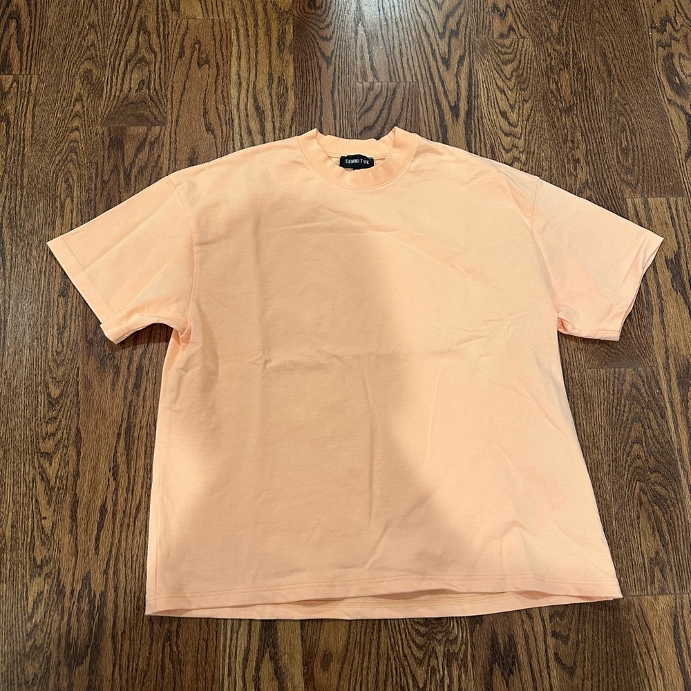 Summit UK Orange Premium Blank T-Shirt - Medium